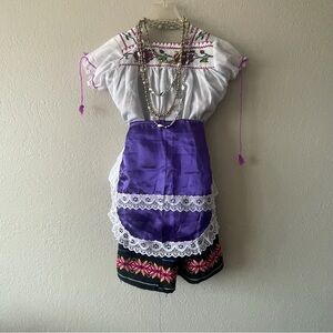 Set De Guari Indígena Girls Traditional Indigenous Mexican Michoacán Set